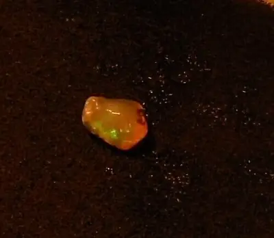 Mexican Fire Opal Play Of Color Natural Solid Loose Polished 8.40ct VIDEO! • $149