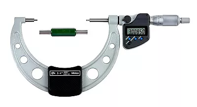 New Mitutoyo 331-364-30 SPM2-4 MX Spline Micrometer IP65 5 Mm Spline • $395