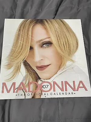 Madonna RARE Official 2007 Calendar The Official Calendar Pop Queen Madonna • $14.99