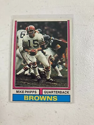 1974 Topps Football #87 Mike Phipps • $2