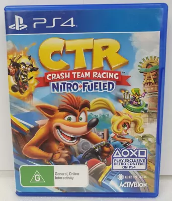 CTR Crash Team Racing Nitro Fueled - Sony Playstation 4 🎮 PS4 PAL • $44.99