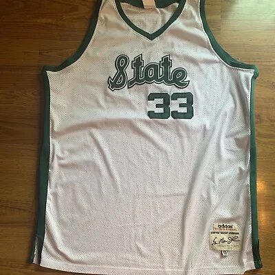 Vintage Michigan State Magic Johnson #33 Adidas True School 1979 Jersey 4XL (60) • $109