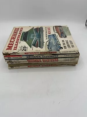 Vintage Mechanix Illustrated Magazine Lot Of 6 1958 • $9.99