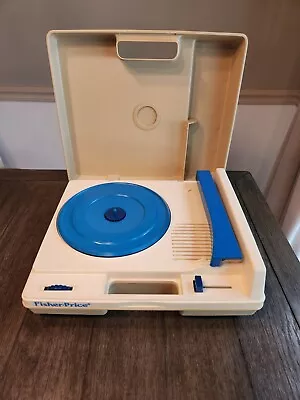 Vintage 1978 Fisher Price Record Player Model 825 Kid Phonograph Turntable Works • $34.99