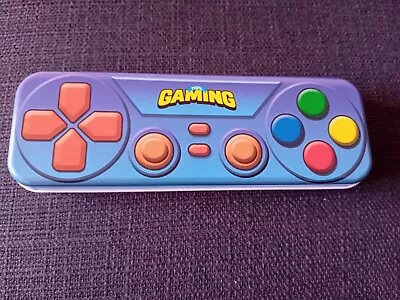 Gaming Metal Tin Pencil Case • £2