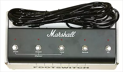 MARSHALL Amplifier Foot Switch Pedal PEDL10021 For TSL100 TSL60 TSL122 • $119.97