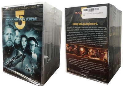 $54.01 • Buy Babylon 5 : Complete Series Season 1-5 + 5 Movie DVD (35-Disc Box Set) Brand New