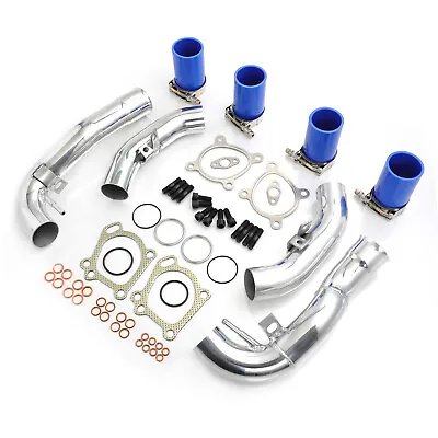 Turbo Inlet Pipes For 00-05 Audi S4 Avant B5 RS4 A6 Quattro Allroad K04 2.7L • $99.99