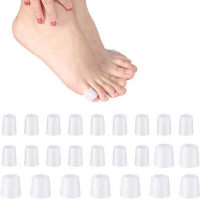 $10.34 • Buy Toe Cushion Tube Toe Tubes Sleeves Soft Gel Corn Pad Protectors For Cushions ...