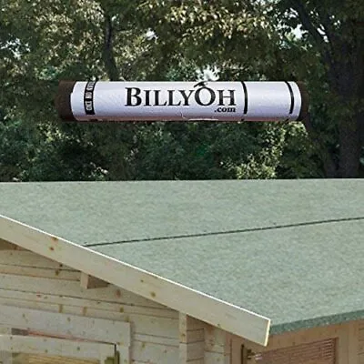 BillyOh Green Mineral Roofing Felt 4M 5M 7M 8M 10M DIY Shed Workshop Felt • £36.75