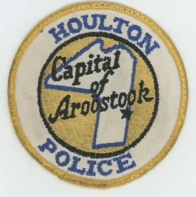 Maine Me Houlton Police Nice Shoulder Patch Sheriff • $4.99