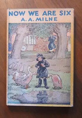 $11.20 • Buy Now We Are Six ~ A.A. Milne November 1955 Hardcover W/Jacket ~ Ernest H. Shepard