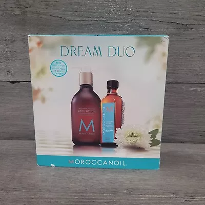 MOROCCANOIL DREAM DUO  BODY LOTION 12.2 Oz / OIL TREATMENT 3.4 Oz • $45