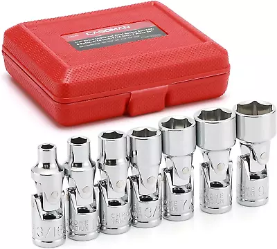 7PCS 1/4  Drive Universal Flex Socket Set • $30.30