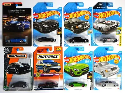 Matchbox & Hot Wheels  Mercedes  Amg-Gt/Benz 500 E/Benz Cls 500/E Class Lot Of 8 • $32