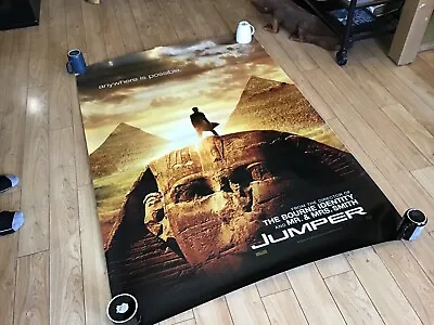 Vinyl Movie Bus Shelter Ad Poster/Banner Huge Rolled - JUMPER 48  X 70  • $32.98