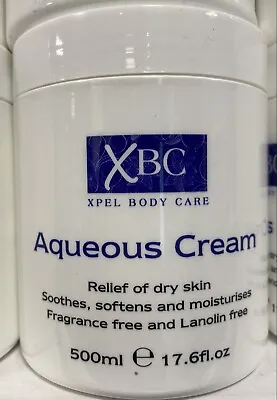 £4.90 • Buy XBC Aqueous Moisturising Cream 500ml Relief Of Dry Dry Skin Fragrance Free