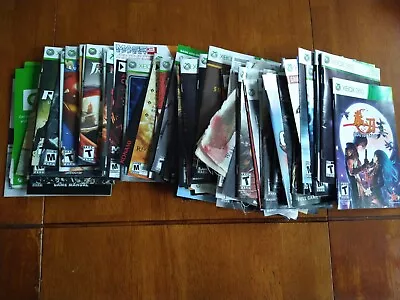 $1.47 • Buy Authentic OEM Microsoft Xbox 360 X360 English Manuals Inserts U Pick Choose List