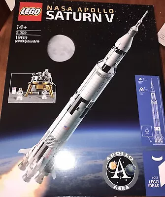 LEGO Ideas NASA Apollo Saturn V Set (92176) Brand New Sealed • $255