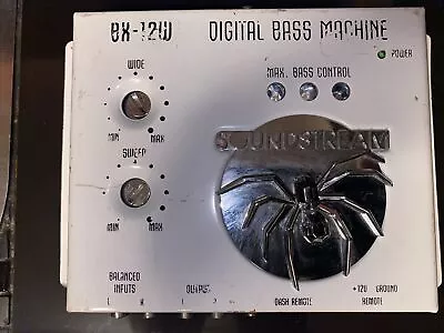 Soundstream BX-12W White Digital Bass Boost Processor Remote Control Epicenter • $40