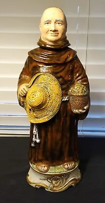 Vtg Limited Edition Frangelico CpaodimonteI Empty Monk Liquor Decanter 12  Italy • $34.99