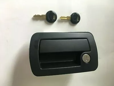 $56.95 • Buy TriMark RV Door Lock 22660-04 Black Paddle Handle 2 Keys Utility Vehicles Van
