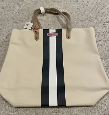 New Vineyard Vines Large Tri-Stripe Caicos Tote Genuine NWT • $44