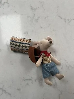 Retired Maileg Cowboy Mouse NO SUITCASE • £60