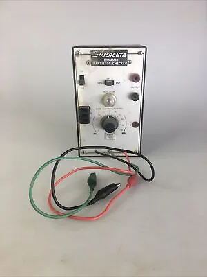 Micronta Dynamic Transistor Checker Tester Tandy Radio Shack VTG Untested • $15.62