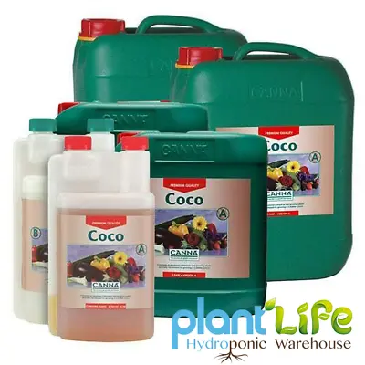 Canna Coco A+B Veg And Flower Plant Food Base Nutrient - 1L / 5L & 10L • £124.49