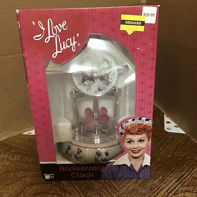 I Love Lucy BEST FRIENDS Anniversary Clock Television City NIB 2010 - SEALED NEW • $50