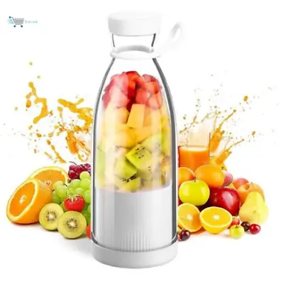 Mini Electric Blender Juicer Cup USB Rechargeable Fruit Smoothies Mixer Machine • $14.99