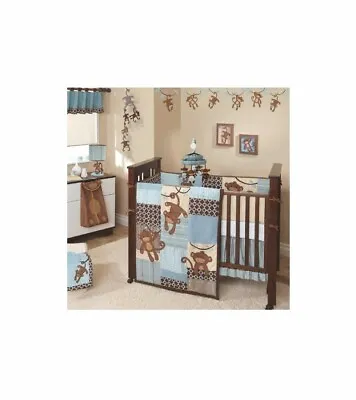 Lambs & Ivy Crib Bedding Set - Giggles New In Package (Retired Theme) • $82.99