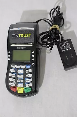 Hypercom Optimum T4220 ENTRUST Bankcard Credit Card Reader Terminal Malaysia • $49.99