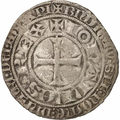 $526.35 • Buy [#504883] Coin, France, Jean II Le Bon, Gros Tournois, EF(40-45), Silver, Duples