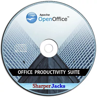 NEW & Fast Ship! Apache Open Office Suite - Word Processor / Spreadsheet - Disc • $15.99