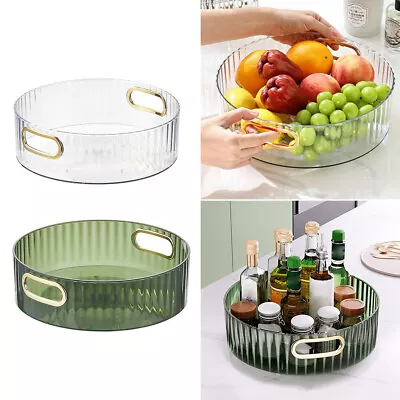 £9.95 • Buy Round Fruit Bowl Holder Fruit Bowl Vegetable Basket Food Stand Container PET