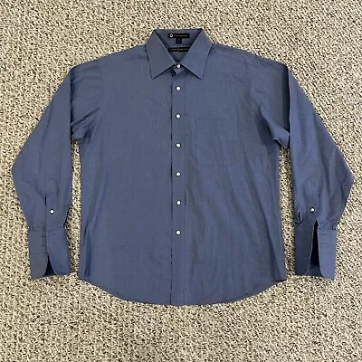 Tommy Hilfiger Vintage TLC Button Down Mens French Cuff Long Sleeve Shirt • $14.99