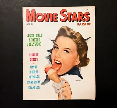 June 1951 DORIS DAY Movie Stars Parade Magazine - NO LABEL • $12.99