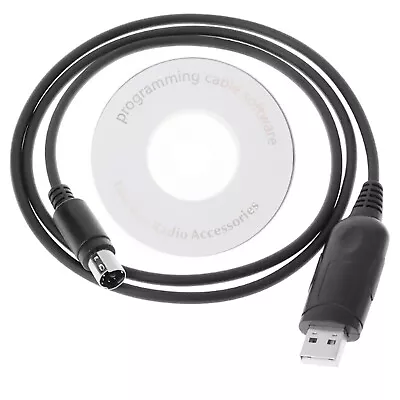 Programming Cable USB For Yaesu FT-7800 FT-8800 FT-8900 FT-7900 8800R 8900R • £14.98