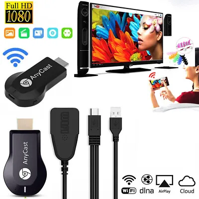 Wireless WiFi Miracast Airplay TV 4K HDMI 1080P Display DLNA Dongle Adapter • $9.99