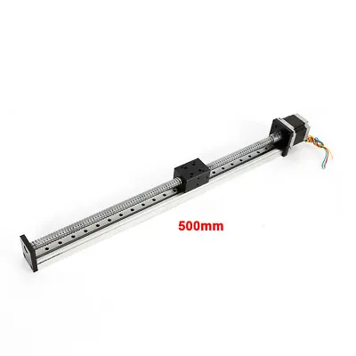 CNC Linear Actuator Ball Screw Slide Stage Rail Guide Motion Table Nema23 Motor • $93.14