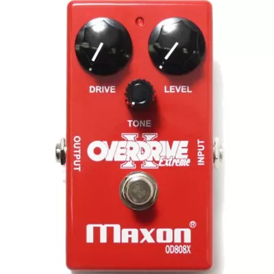 Maxon OD808X Extreme Overdrive Re-Issue Guitar Effect Pedal • $159