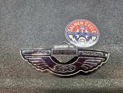 Harley-Davidson 100th Anniversary Tank Emblem - CHROME RH 62235-03 • $75