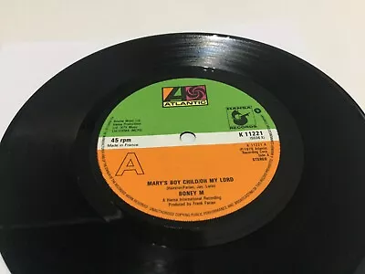 $1.23 • Buy Boney M Mary's Boy Child / Oh My Lord 7  Vinyl 1978