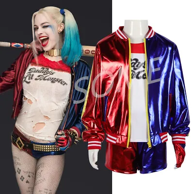Halloween Harley Quinn Adult Fancy Dress Costume Accessory Outfit Cosplay Party • $43.99