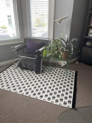 £34.99 • Buy Habitat Eye Print Cotton Flat Weave Rug - 120x170cm 
