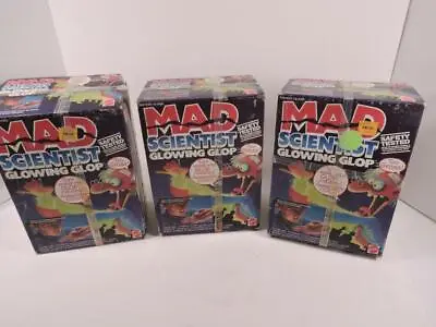 Mattel Mad Scientist Glowing Glop 1986 New Old Stock Open Box • $37.99