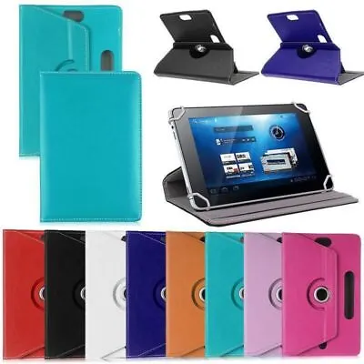 Universal Leather Flip Shockproof Case Cover For 7 Inch Android Tablet Samsung • $3.45