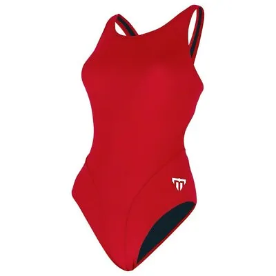 New Phelps Female Red Competition Team Swim Suit - SW4260606 - Size 30 (US) • $19.99